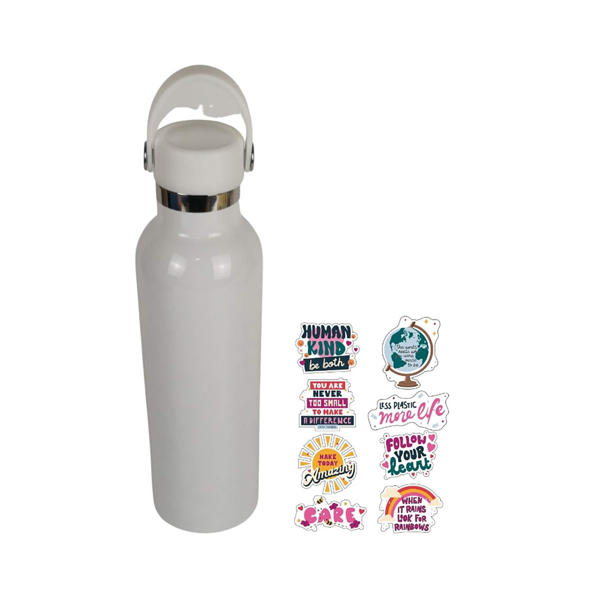 Kids Crafts Care Like Greta Water Bottle Sticker Decorating DIY Craft Kit